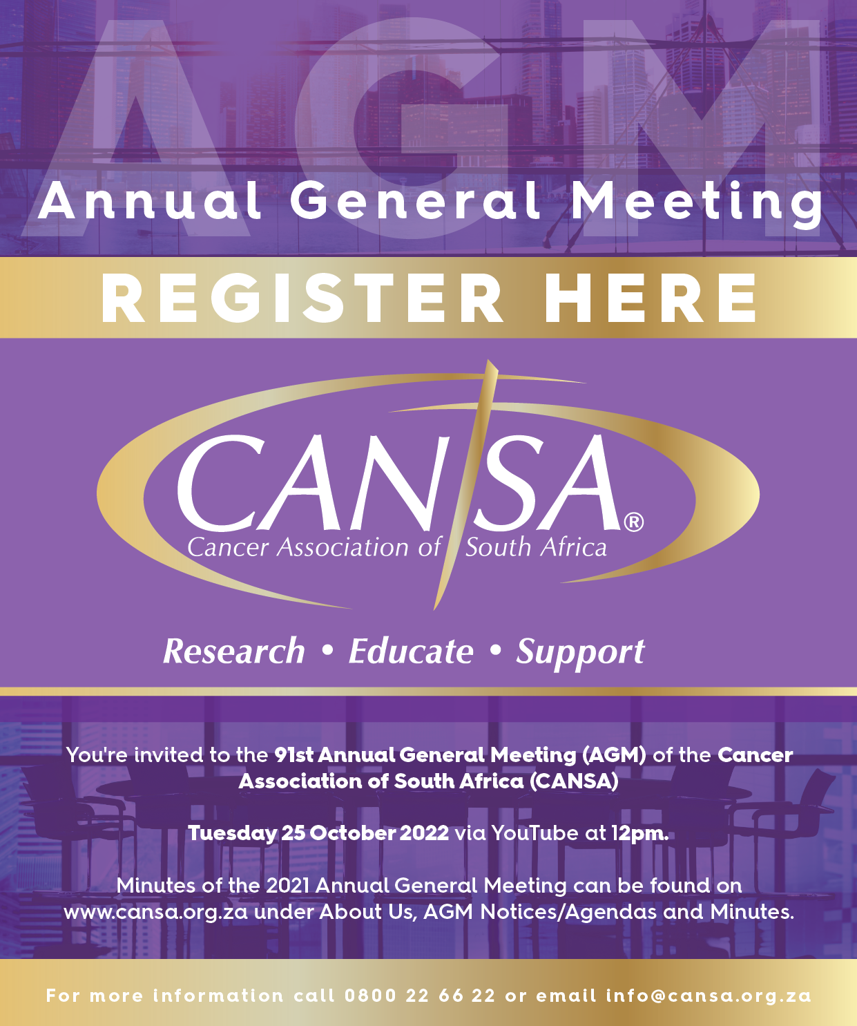 CANSA Hollard Invite Header